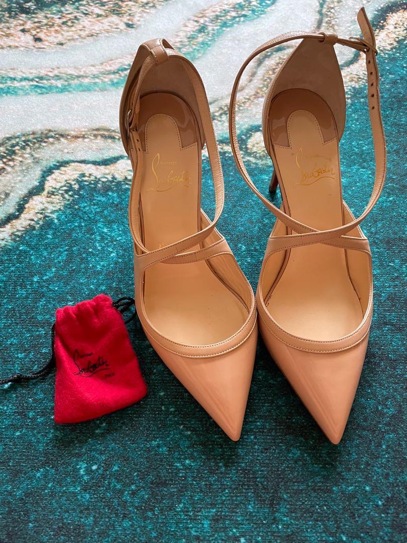 Christian Louboutin Nude Heels Size 37