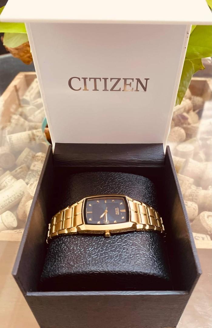 Citizen Men s Eco Drive Stainless Goldtone Watch Men s Fashion