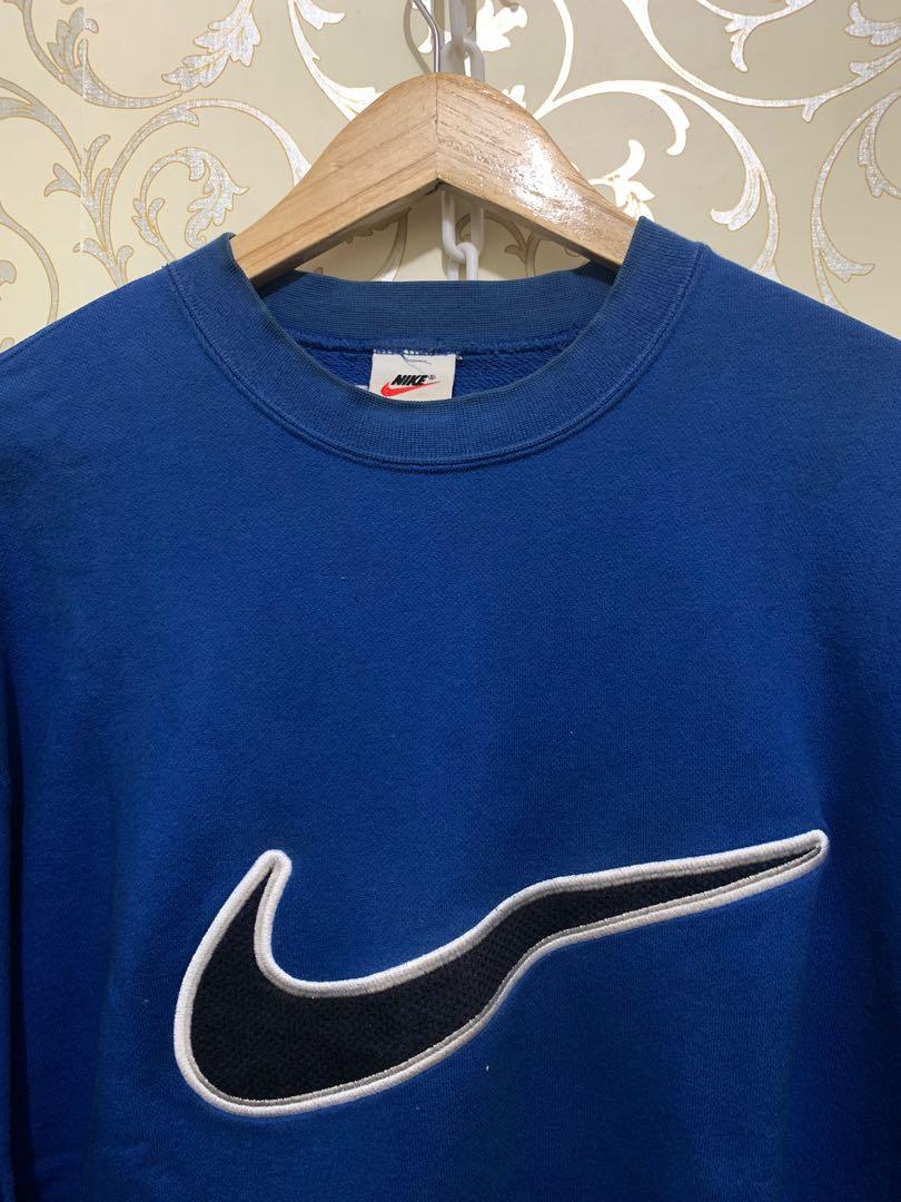 Crewneck Nike Vintage Swoosh, Fesyen 