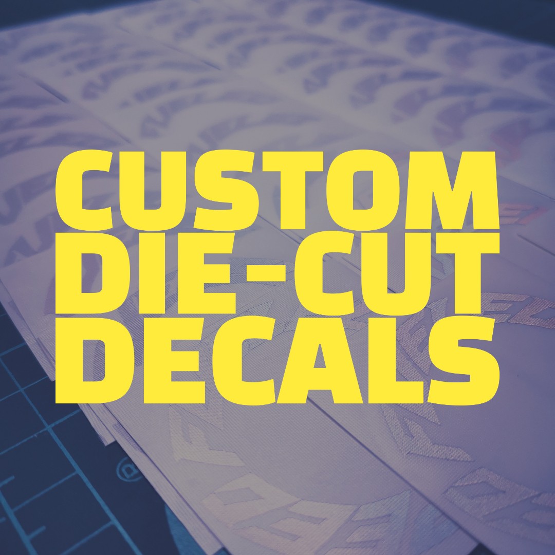 Custom DieCut Vinyl Decals, Motorcycles, Motorcycle Accessories on