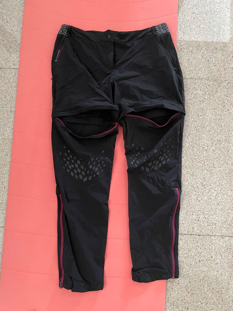Decathlon hiking pants detachable, Women's Fashion, Activewear on