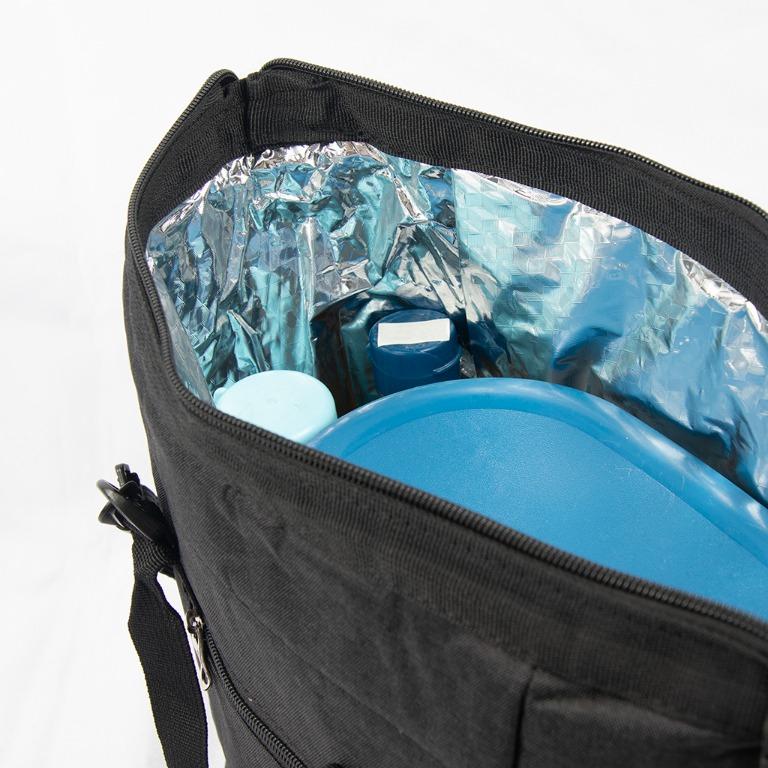 Denuoniss Lunch Bag Insulated Bag With Wide Open 26x15x25cm