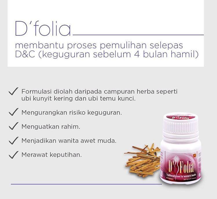 Dfolia Capsule Sendayu Tinggi Health Beauty Skin Bath Body On Carousell
