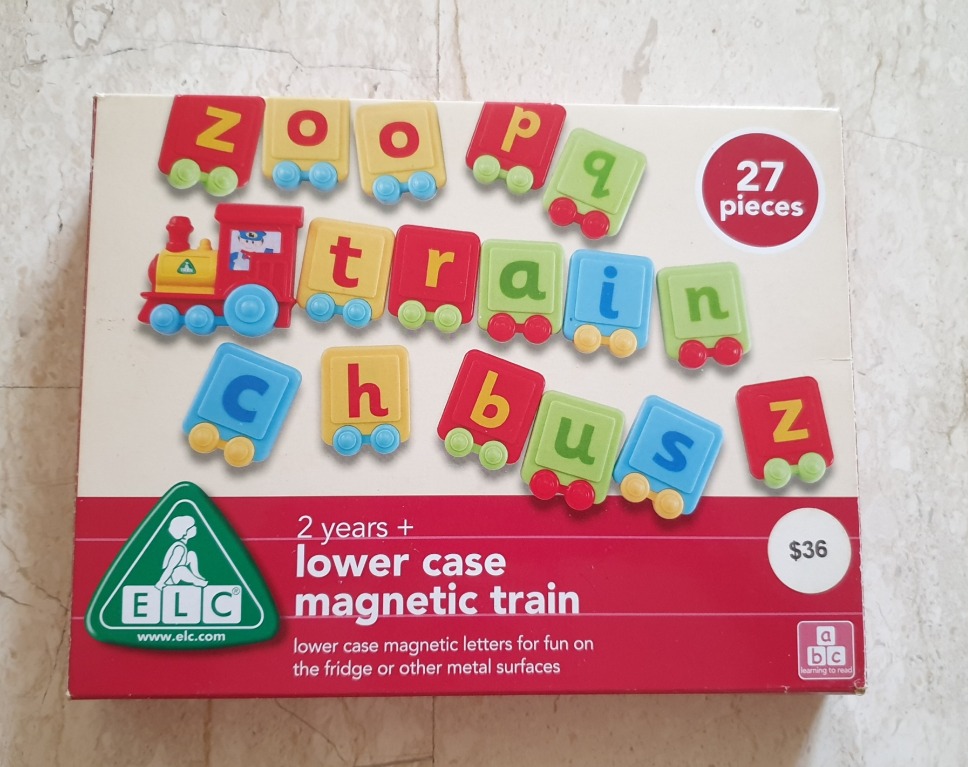 ELC Alphabet Train (27 piece set), Hobbies & Toys, Toys & Games on Carousell