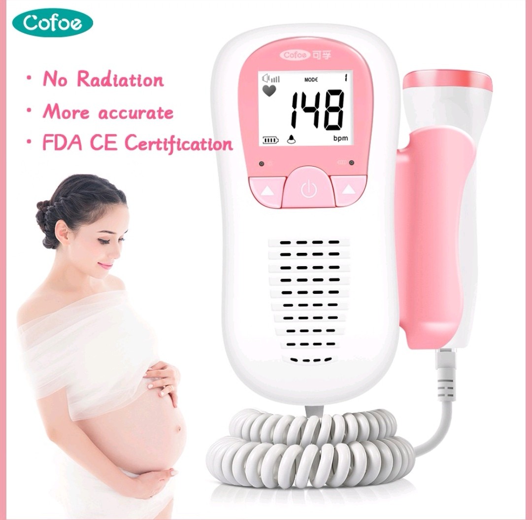 Fetal doppler heartbeat detector with Gel, Babies & Kids, Baby Monitors