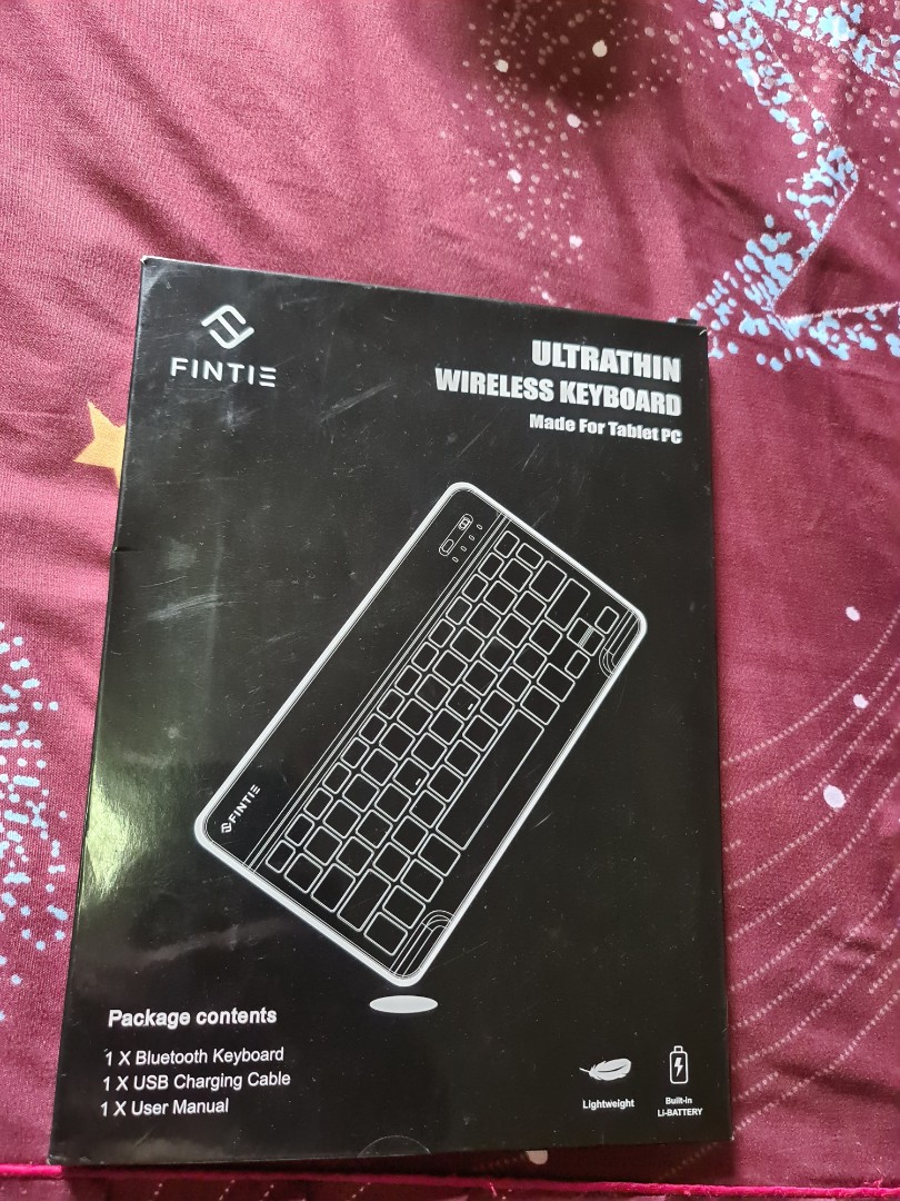 Fintie wireless keyboard, Mobile Phones & Gadgets, Tablets, iPad on