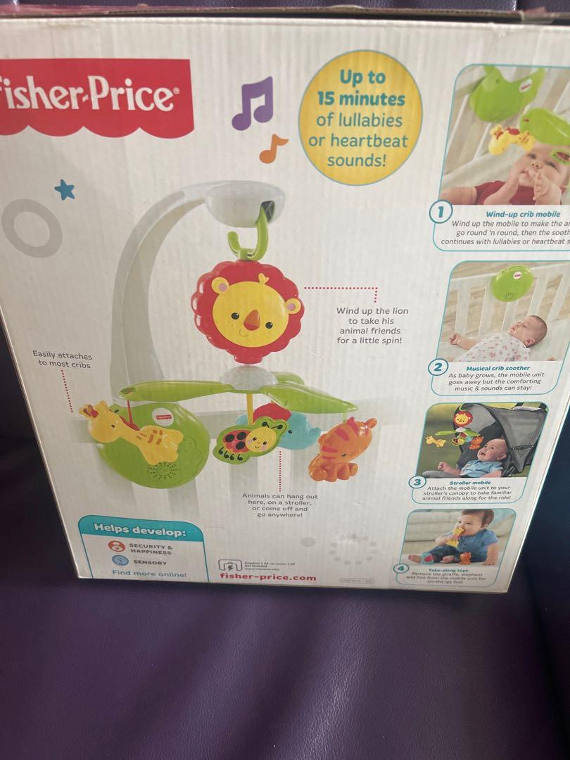 Fisher Price Grow with Me Cot Mobile, Babies & Kids, Baby Nursery