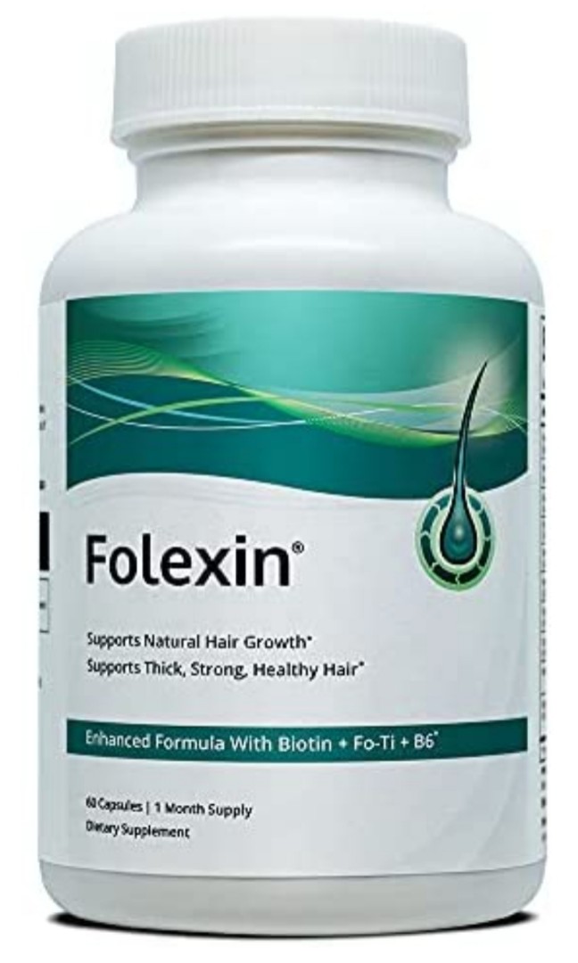 Folexin hair growth capsule (better reviews than viviscal) not propecia,  rogaine, minoxidil, Beauty &amp; Personal Care, Hair on Carousell
