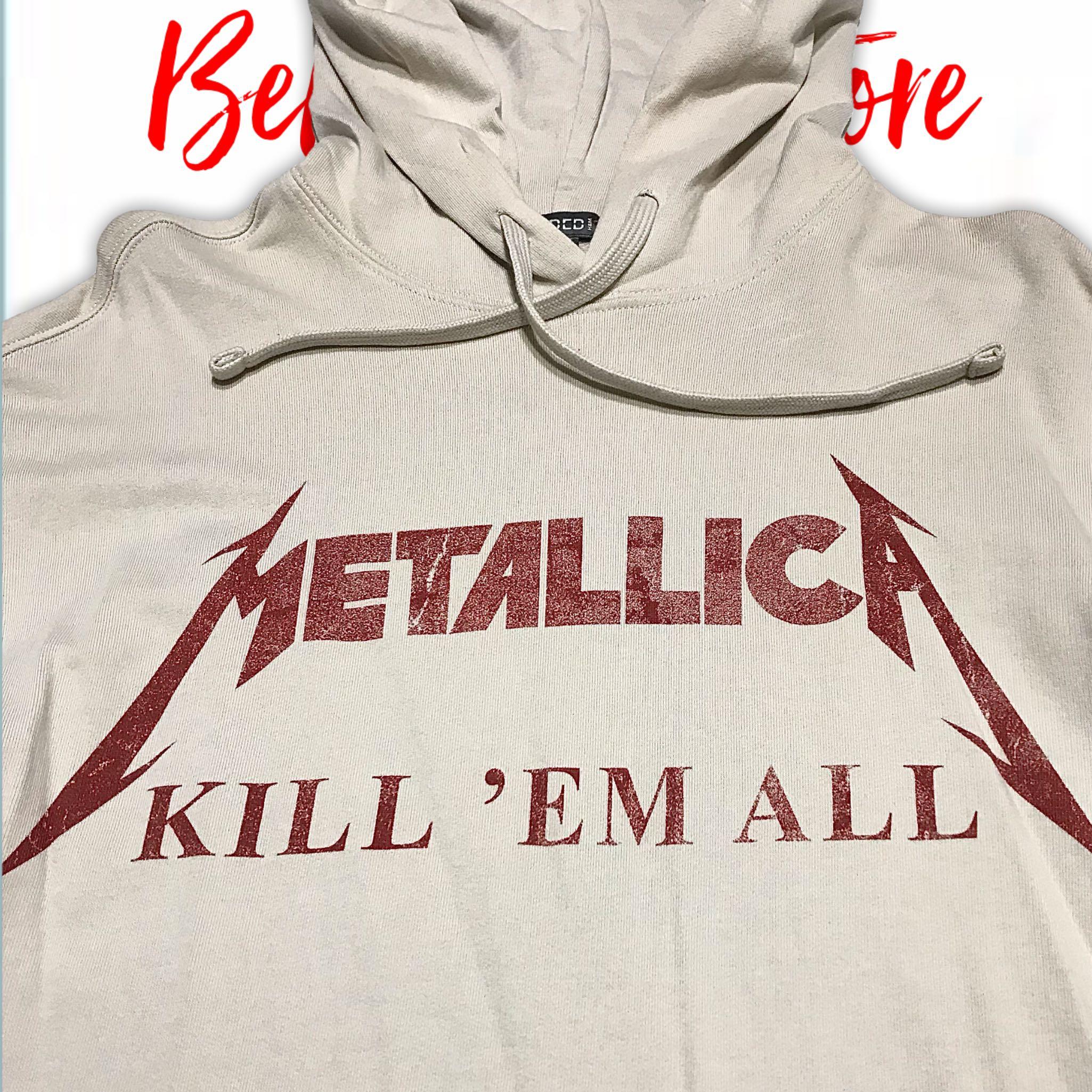 Metallica hoodie kill em all new arrivals