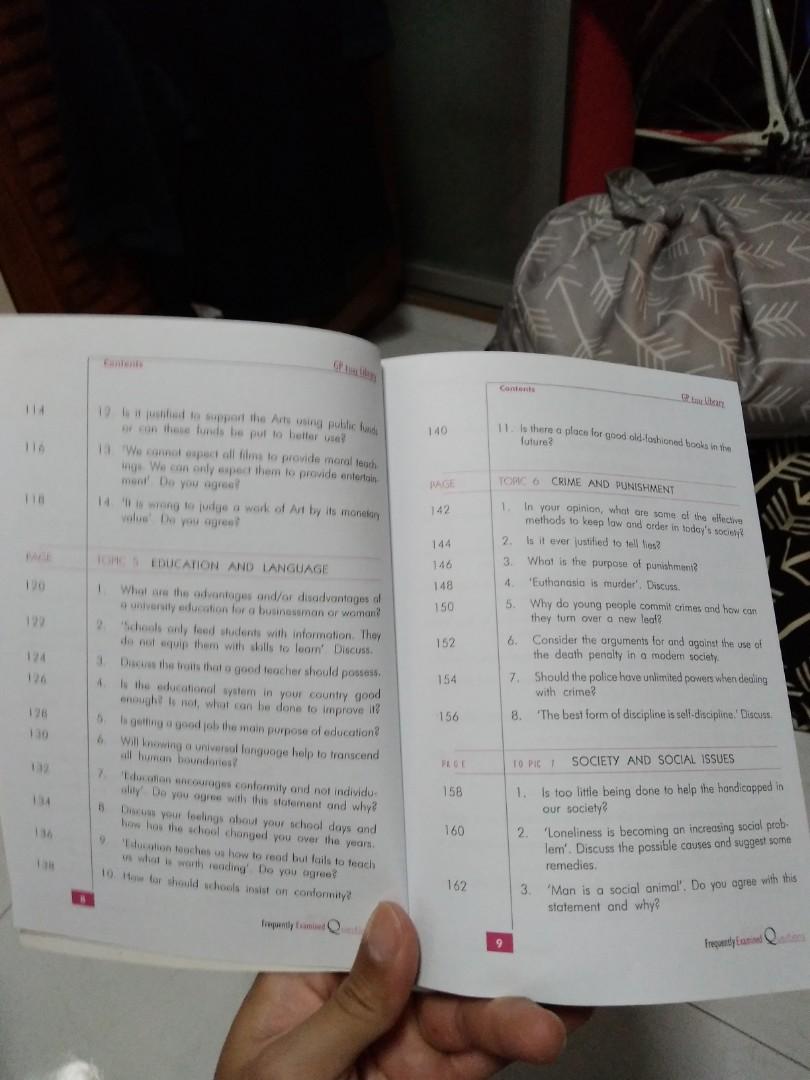 General paper essay library image