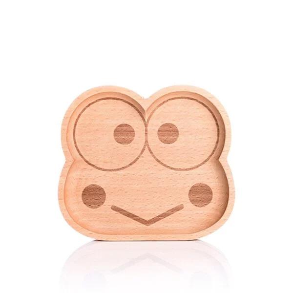 Global Sanrio Kerokerokeroppi 正版木製飾物兜小物兜收納 大瞼造型 大眼蛙keroppi 可洛比 傢俬 家居 其他 家居改善及收納用品 Carousell