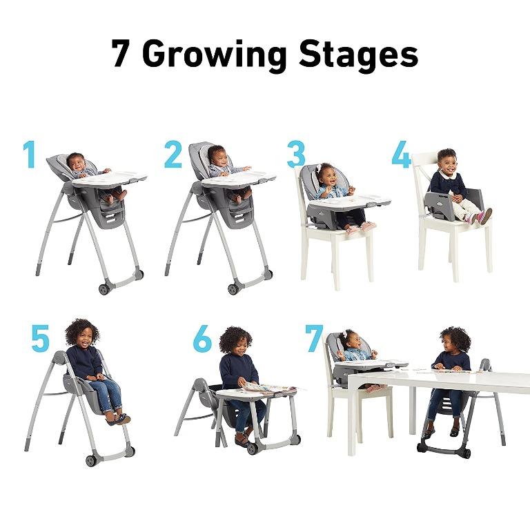 Graco high chair online to table