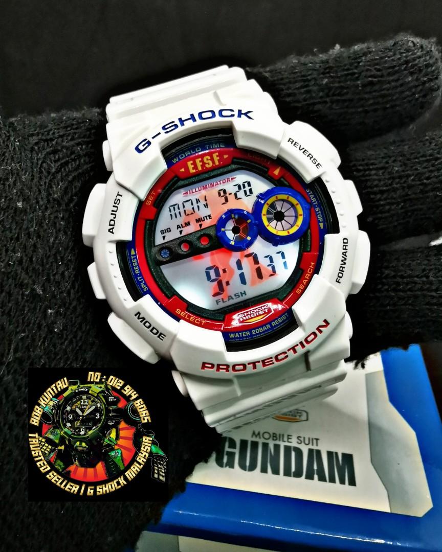 G shock hotsell gd 100 gundam