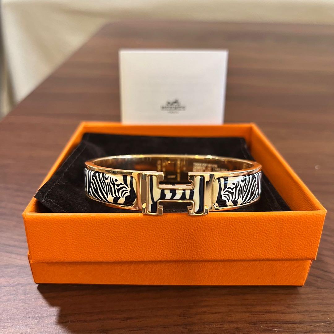 Hermes shop zebra bracelet