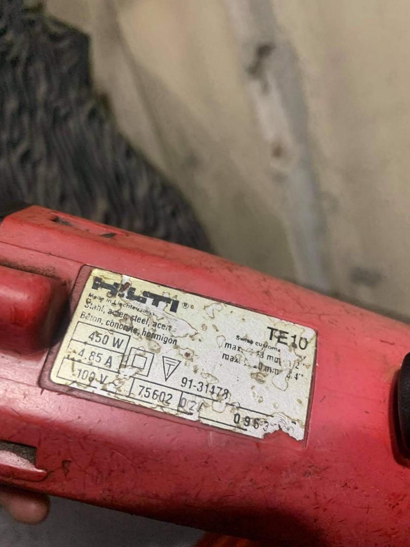 Hilti TE10 Hammer Drill Hobbies Toys Stationary Craft Craft