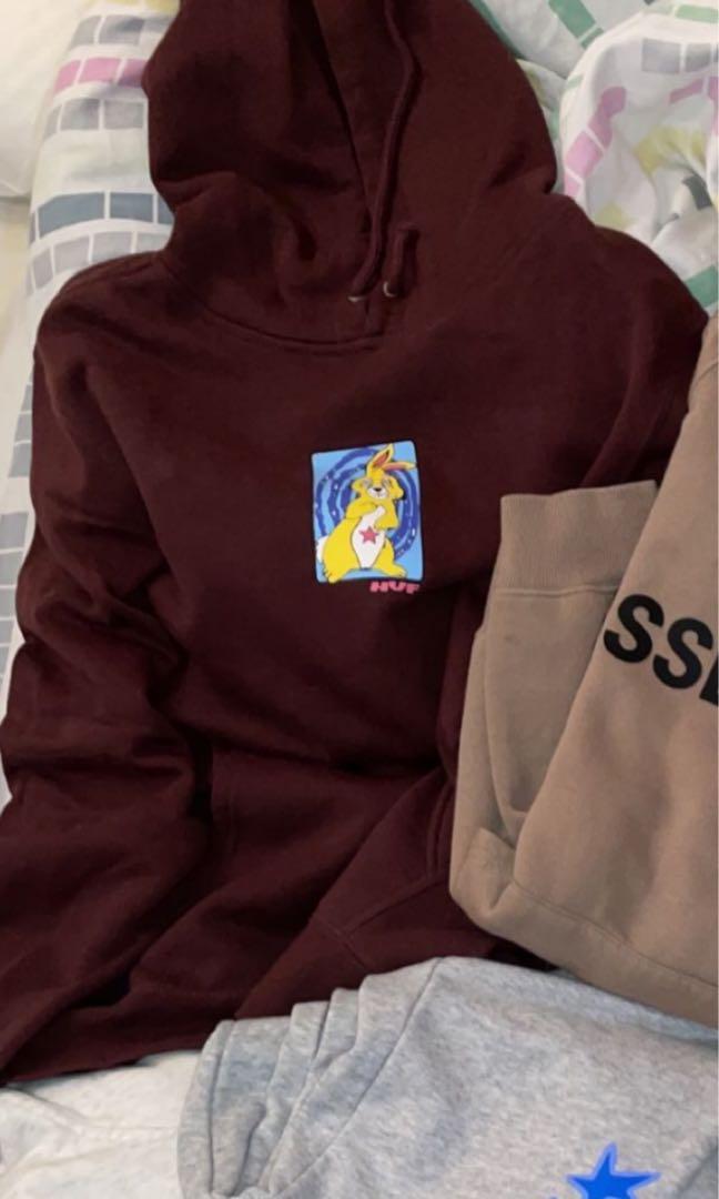 huf messed up bunny hoodie Carousell