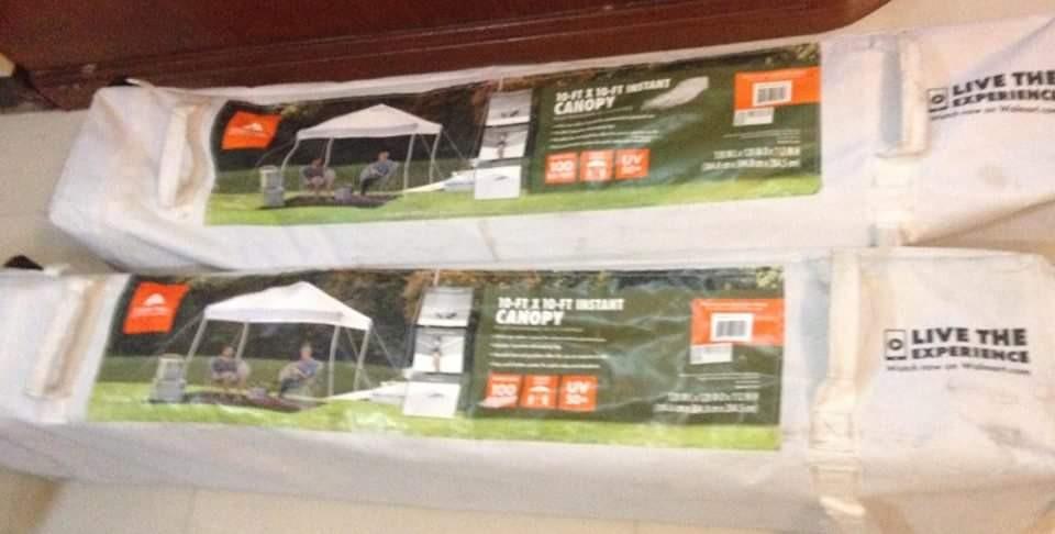 Ozark Trail Instant Canopy Tent 10 ft x 10ft (Category: Outdoor Furniture) located in Las Pinas. Submitted by etoksi1234 (Listing ID 1116682370, Image 2). Description: Brandnew Ozark Trail Canopy Tent... Size 10ft x 10ft... Made in Australia....