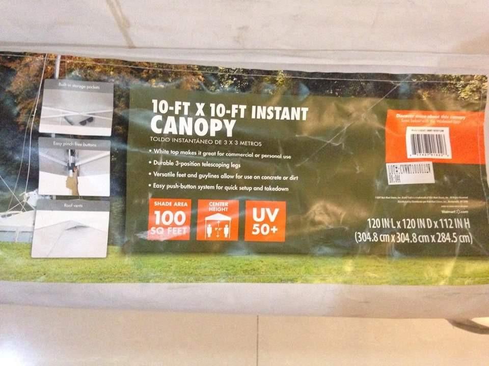 Ozark Trail Instant Canopy Tent 10 ft x 10ft (Category: Outdoor Furniture) located in Las Pinas. Submitted by etoksi1234 (Listing ID 1116682370, Image 3). Description: Brandnew Ozark Trail Canopy Tent... Size 10ft x 10ft... Made in Australia....