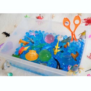 [SG In Stock] 60mm Sensory Play Giant Water Beads / Water Babies / Orbeez /  Water Bead