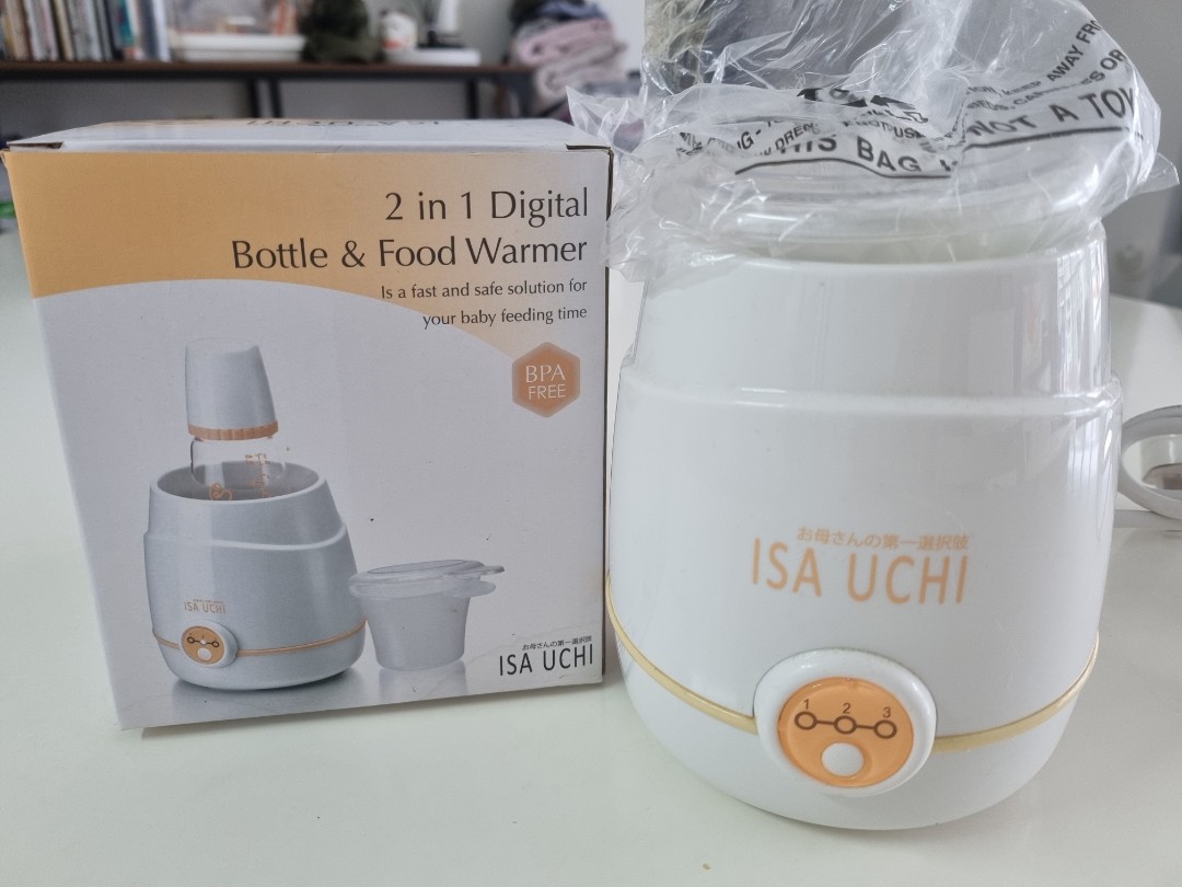 Isa Uchi 2 in 1 Digital Bottle & Food Warmer, Babies & Kids, Nursing