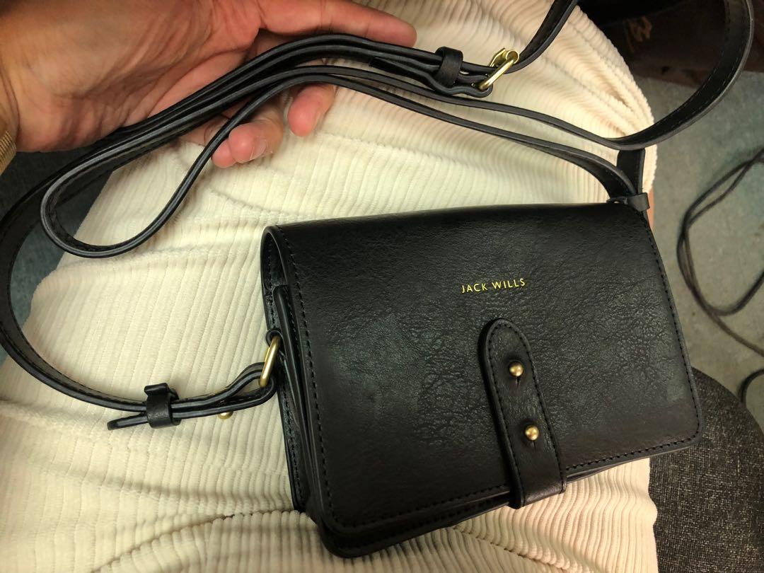 Jack Wills Crossbody shoulder bag black