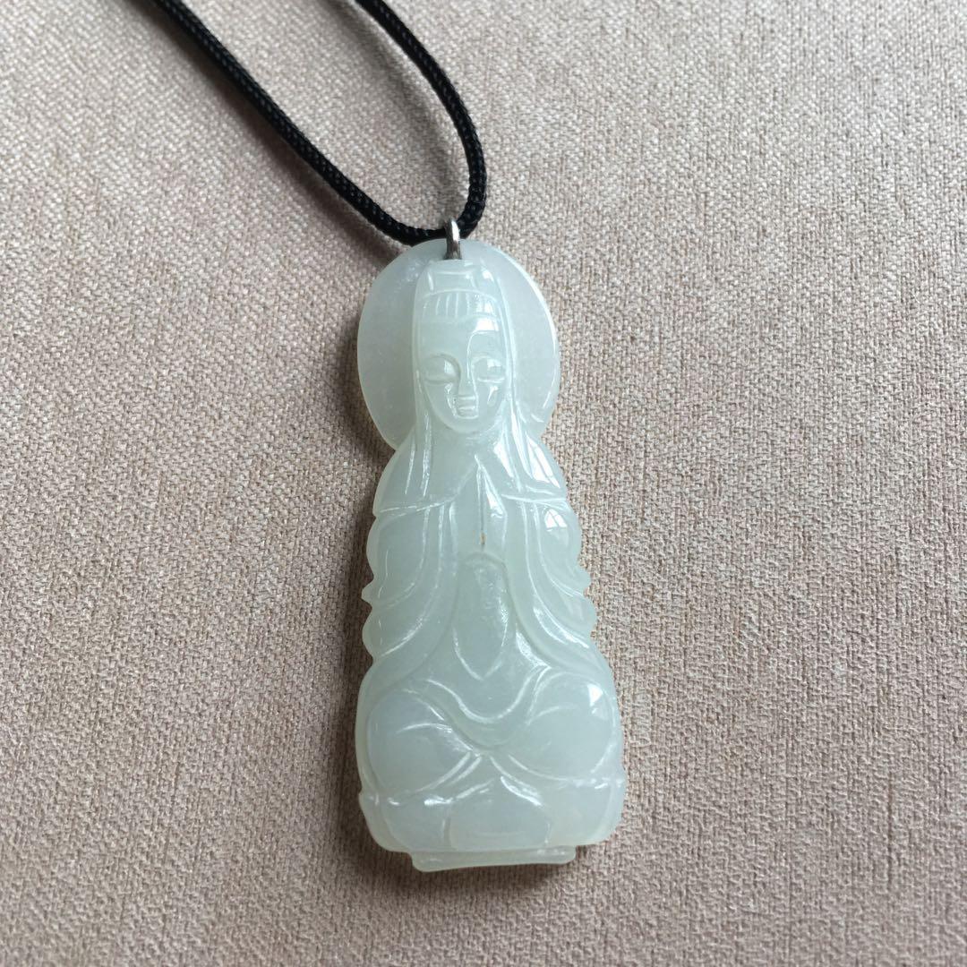 Guanyin pendant top