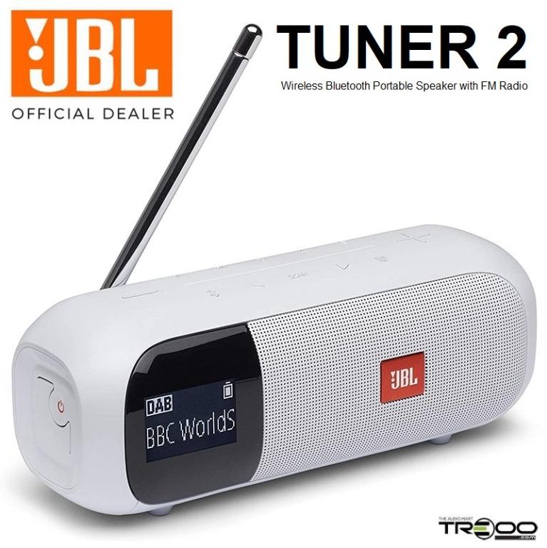 Discontinued JBL Tuner 2 Wireless Bluetooth Portable Speaker with FM Radio