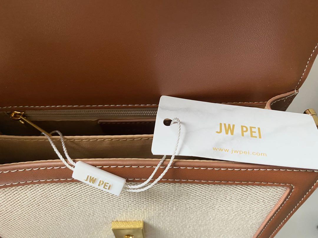 Mini Flap Bag - Beige Canvas – JW PEI 香港官網