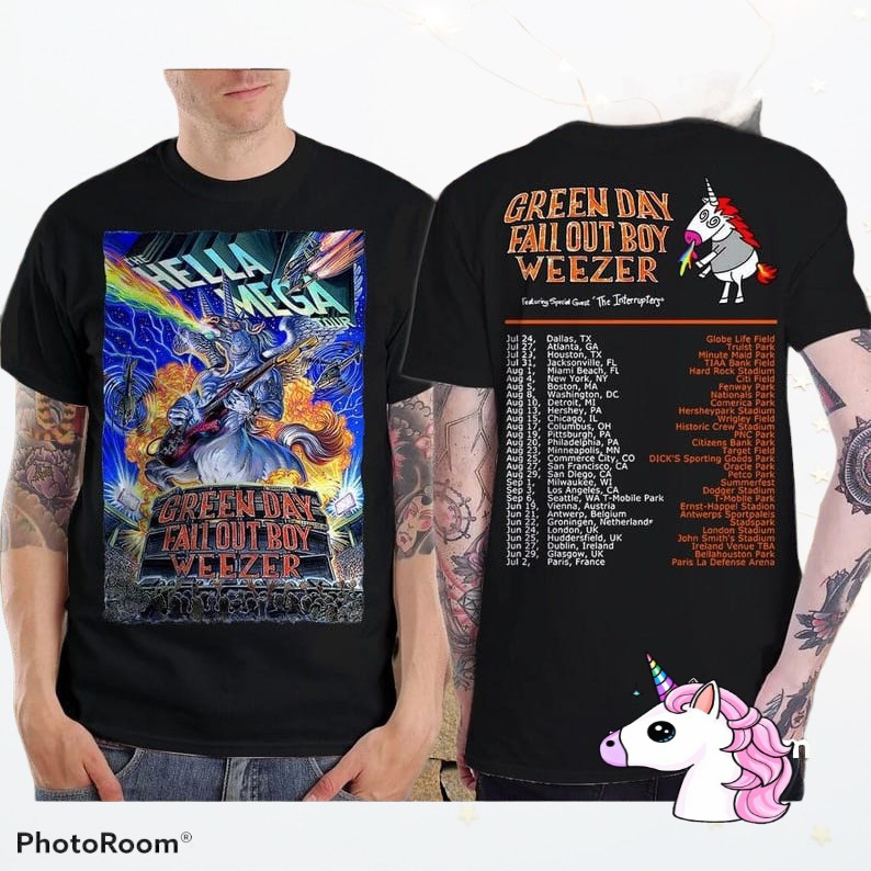 Kaos Band The Hell Mega Tour Green Day 