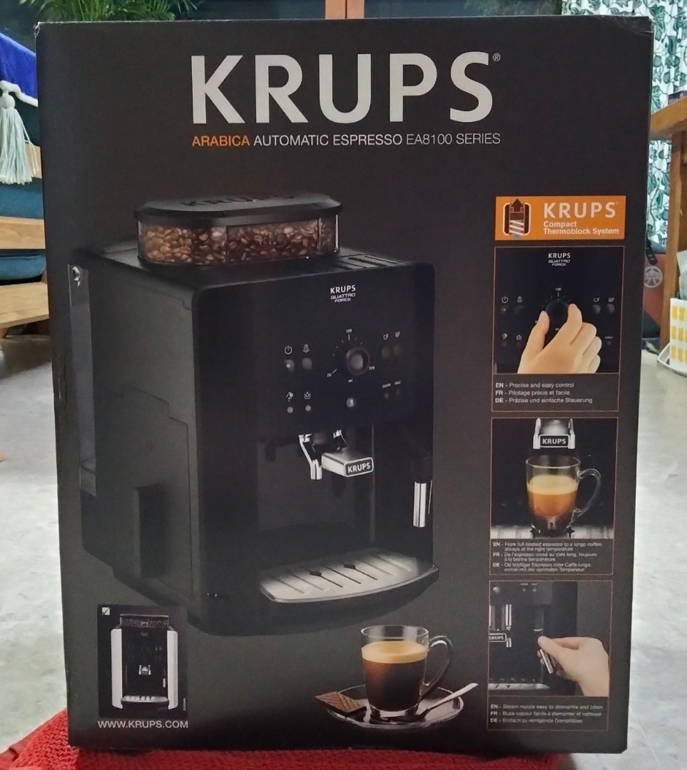 KRUPS EA8100 AUTOMATIC ESPRESSO MACHINE