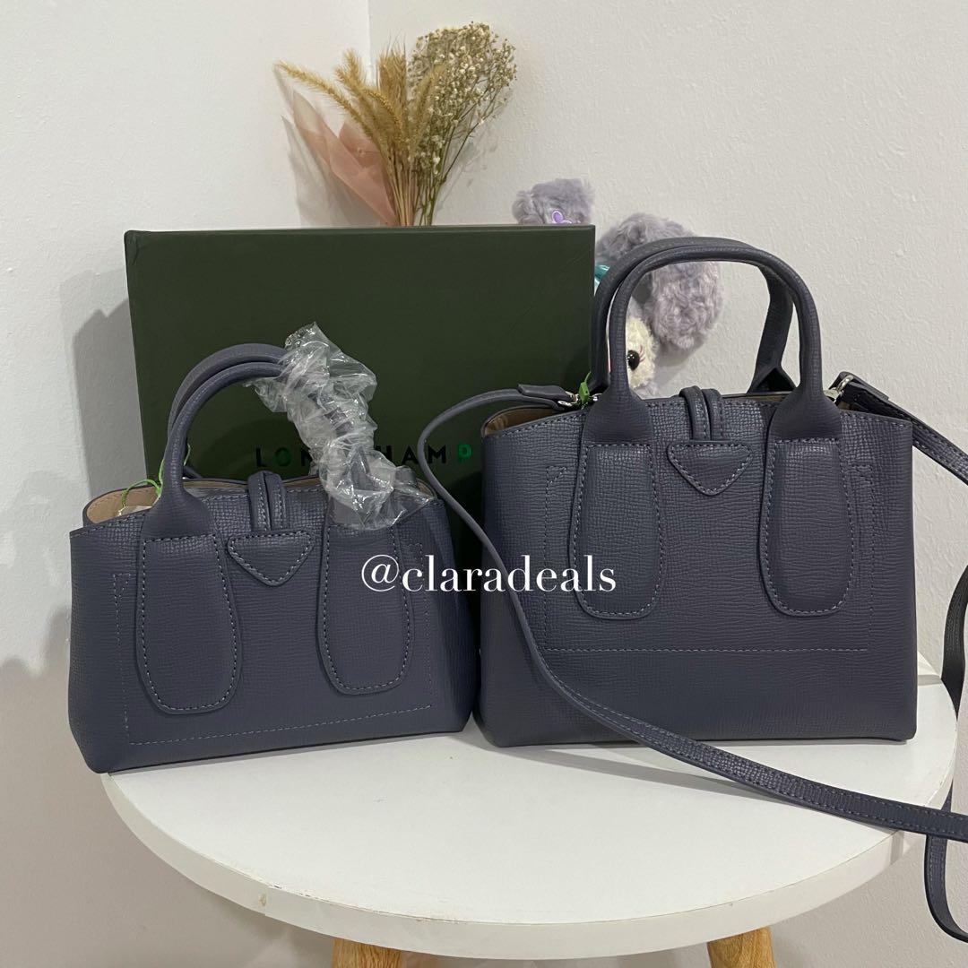 Longchamp Roseau Mini Small Size Comparison