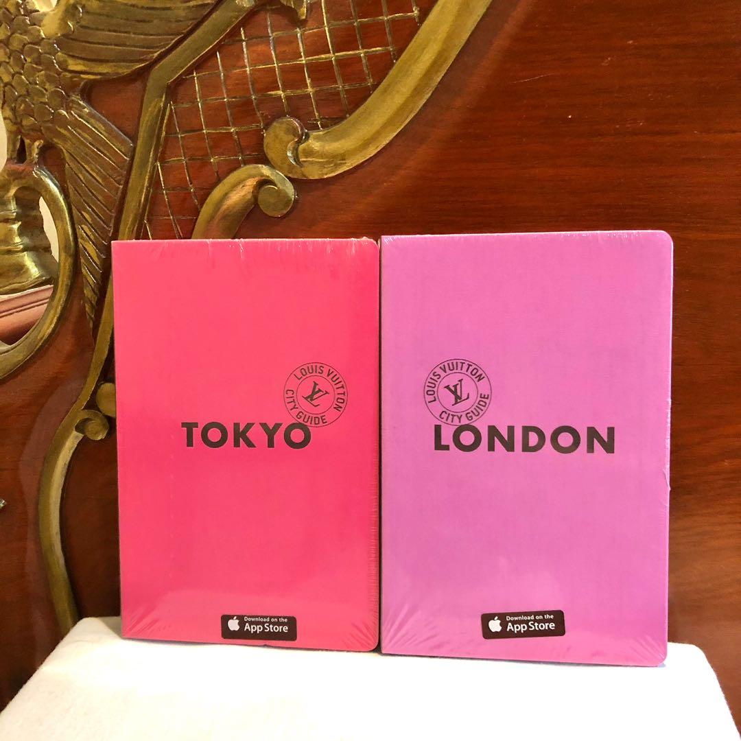LOUIS VUITTON AUTHENTIC CITY GUIDES - TOKYO AND LONDON - BRAND NEW