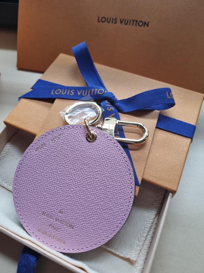 Louis Vuitton Illustre Japanese Garden Xmas Bag Charm and Key Holder  Monogram Vivienne Brown/Pink