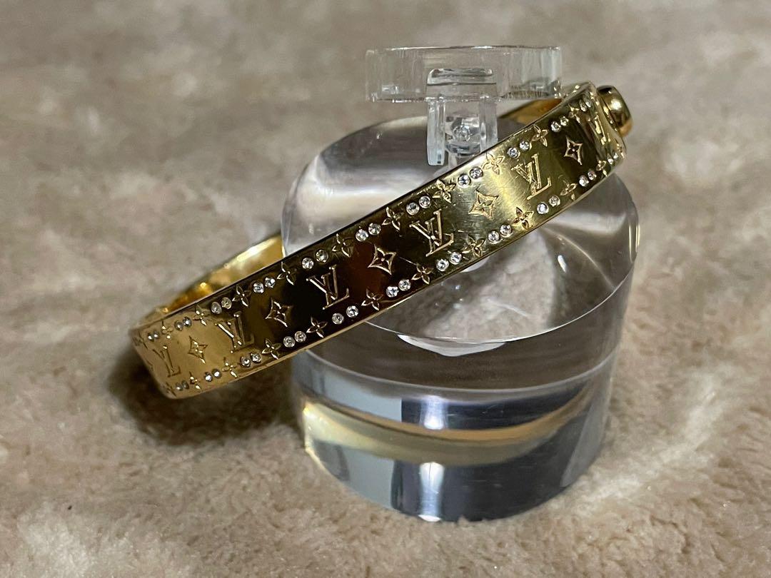 LV Bracelet - Nanogram Strass Bracelet, Women's Fashion, Jewelry