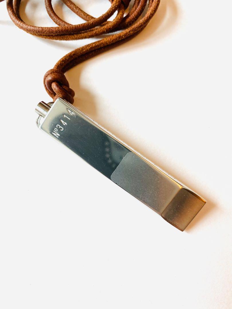 Authentic LOUIS VUITTON LV Cup Year 2000 Whistle Ｍ80599 Silver #W508033