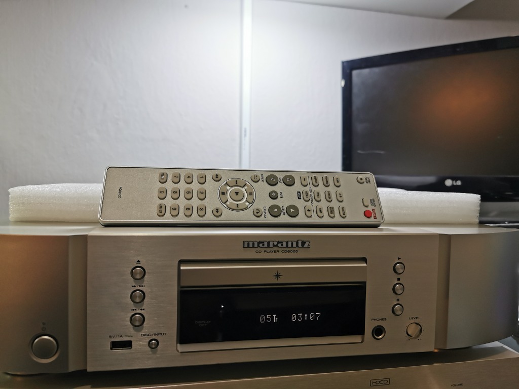 Marantz CD player CD6005, Audio, Soundbars, Speakers & Amplifiers on