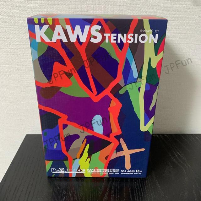 💥現貨💥MEDICOM TOY BE@RBRICK KAWS TENSION 100% & 400% 日版FIGURE