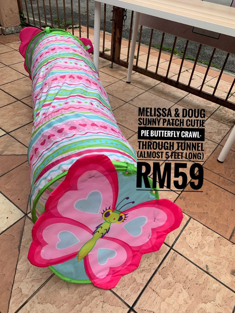 Melissa and doug butterfly tunnel outlet