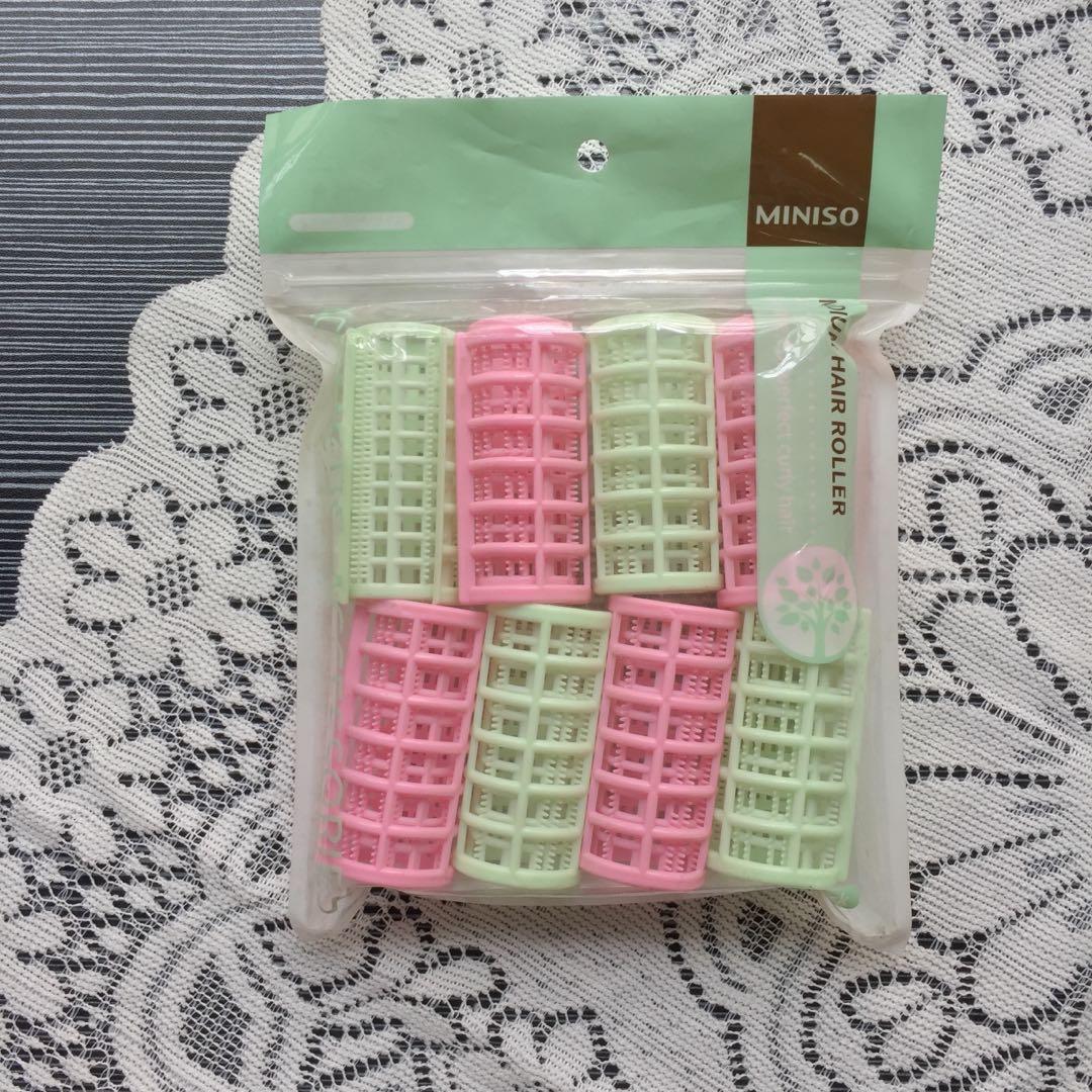 Miniso Hair Rollers, Beauty & Personal Care, Hair on Carousell