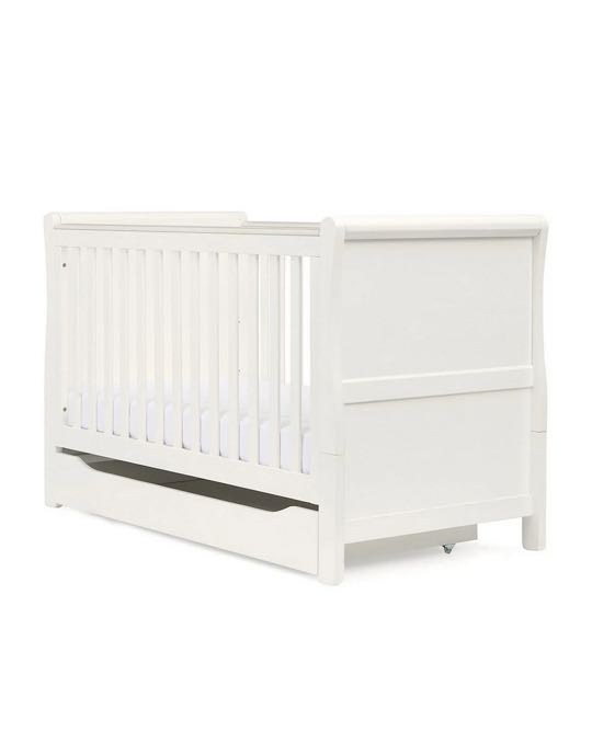 Mothercare Sleigh Cot Bed, Babies & Kids, Baby Nursery & Kids Furniture