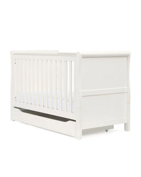 Mothercare Sleigh Cot Bed, Babies & Kids, Baby Nursery & Kids Furniture