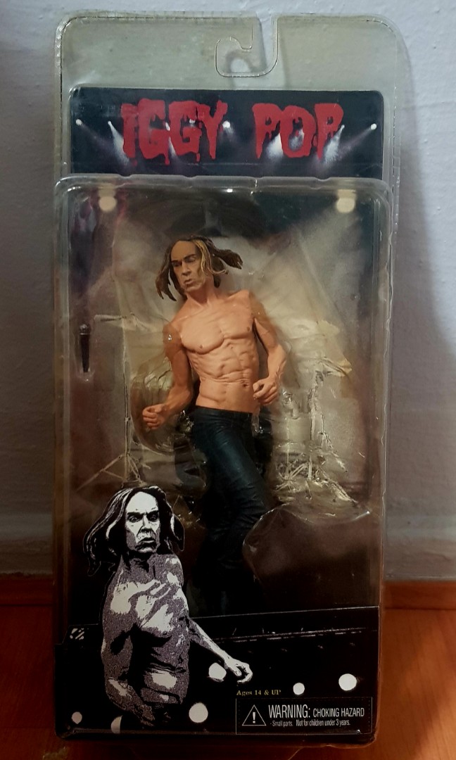 NECA Iggy Pop Action Figure Hobbies Toys Toys Games on Carousell