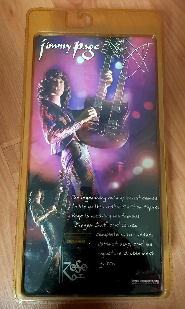 NECA Jimmy Page Led Zeppelin Action Figure, Hobbies & Toys, Toys