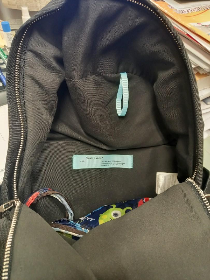 Off White Airport Tape Diagonal Arrows Backpack