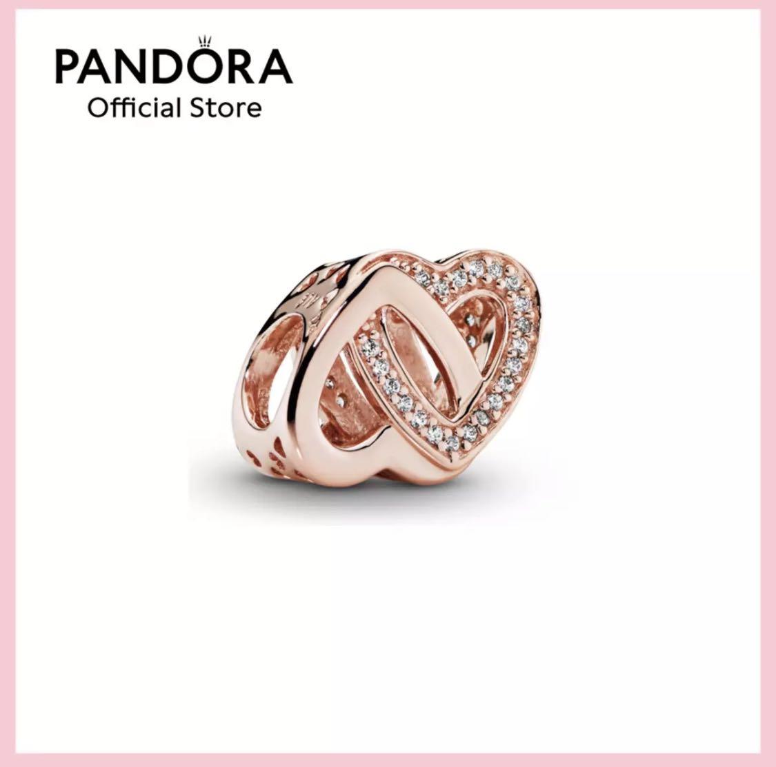 Pandora Entwined Hearts Charm, Women's 