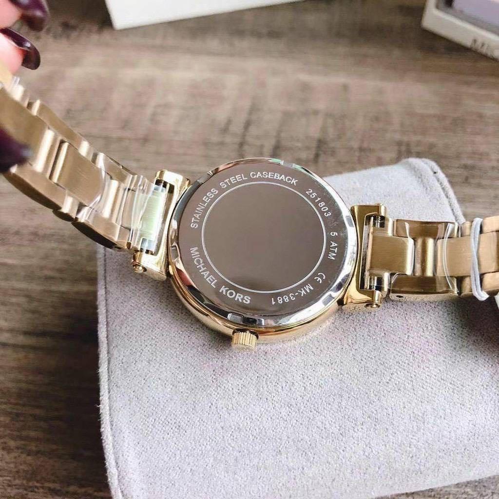 Michael Kors MK3881 Ladies 36 mm Watch Sofie Gold, Black Dial Crystal Bezel  with 1 Year Warranty for Mechanism | Lazada PH