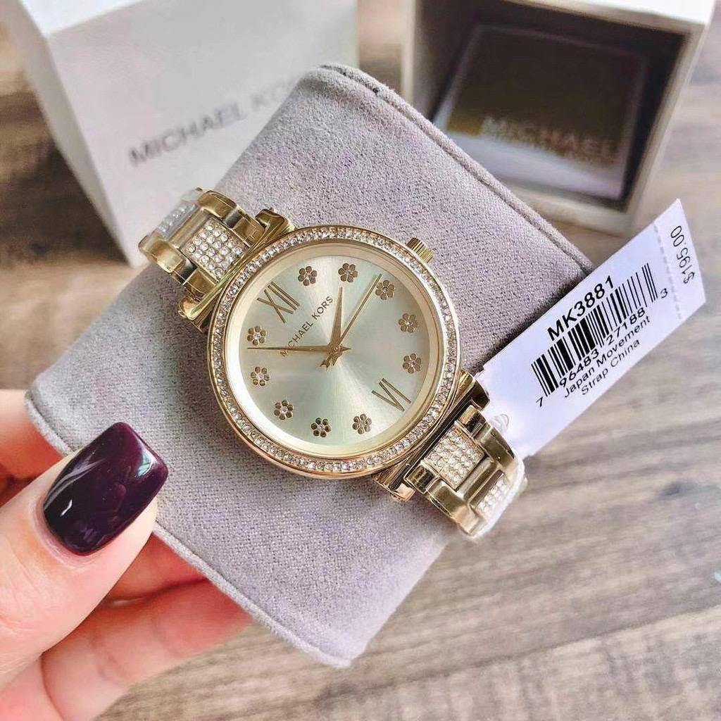 Michael Kors Women's MK3881 Sofie Analog Display Quartz Gold Watch -  Shopping From USA
