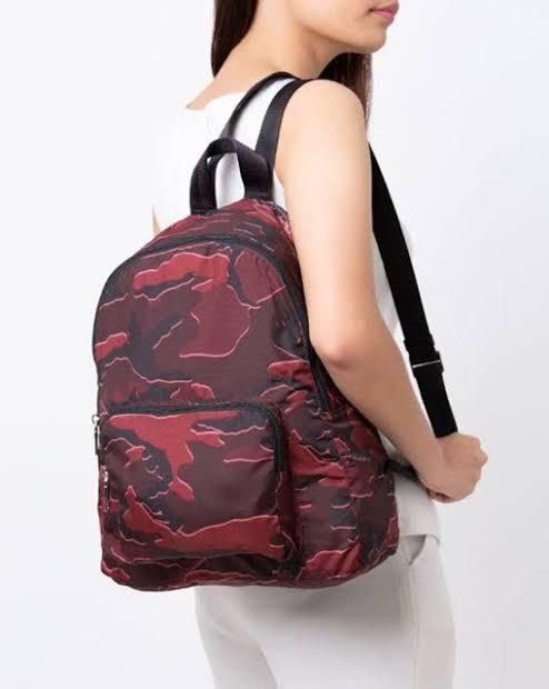 Coach packable deals backpack