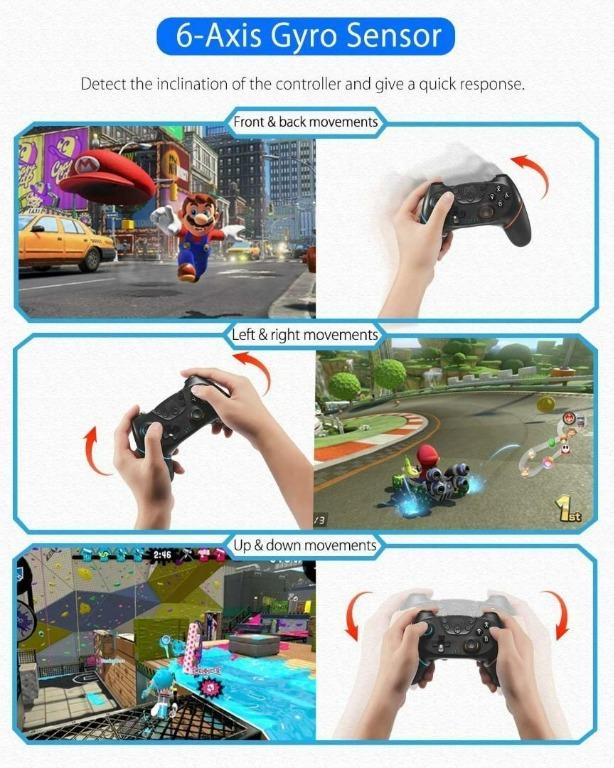 (SALE) XB324 Wireless Pro Nintendo Switch Controller, Video Gaming