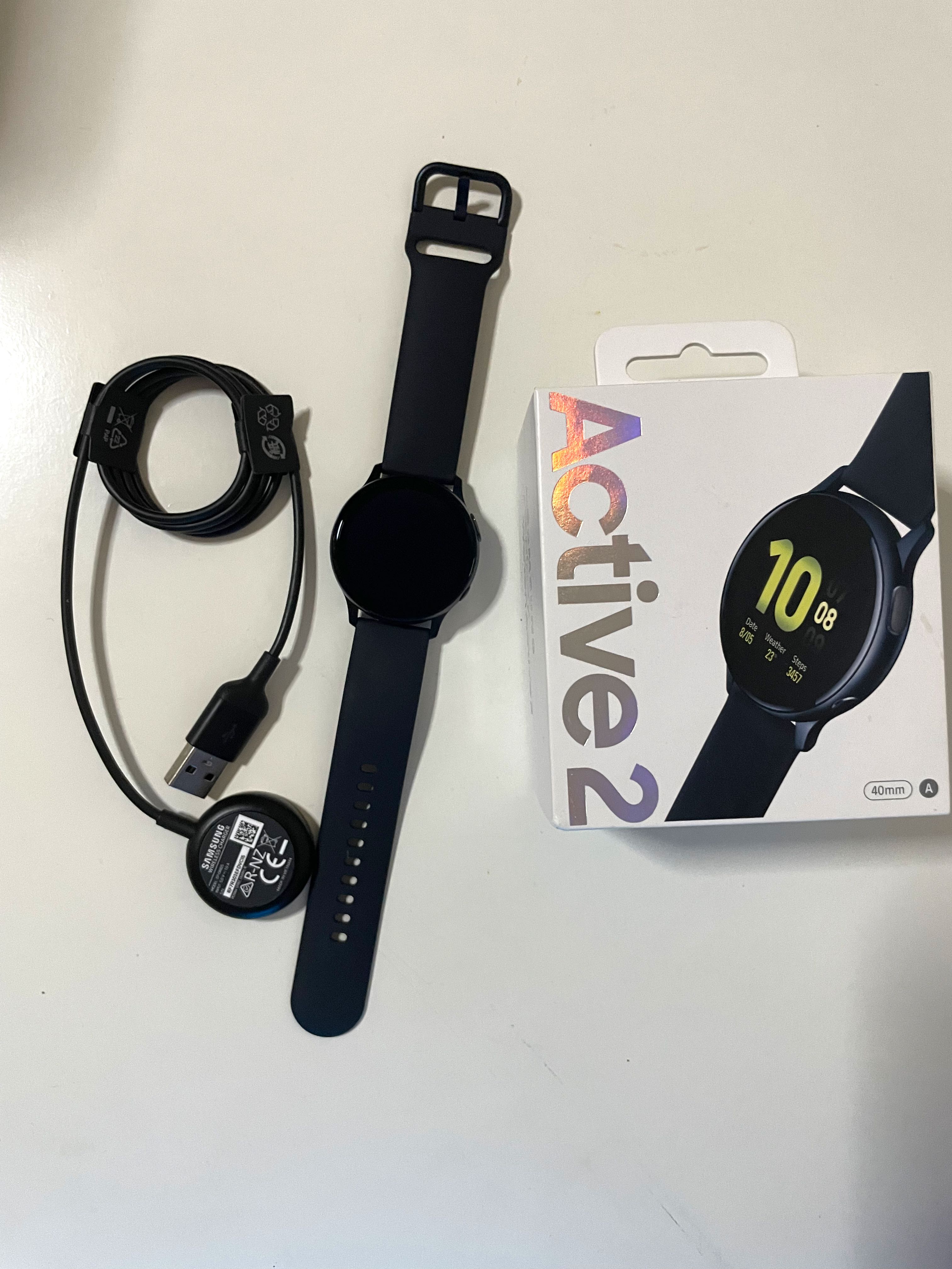 Galaxy watch active best sale 2 black